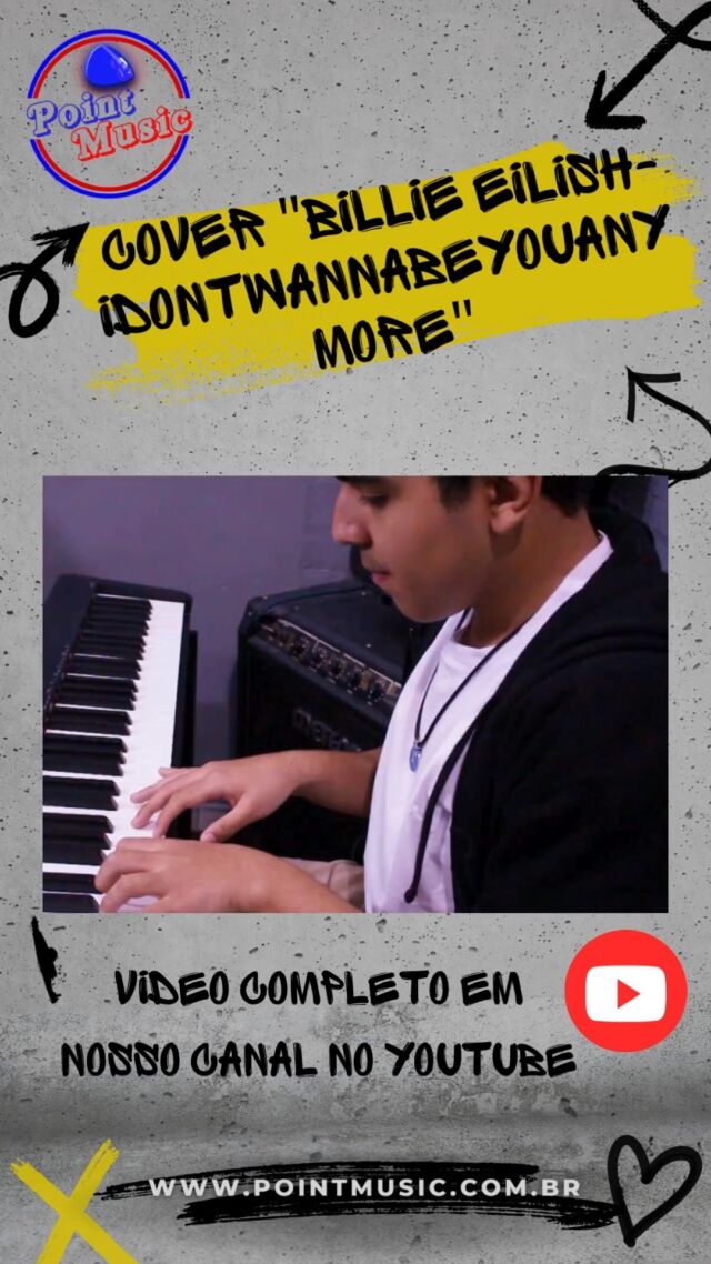 🎹Ola! Hoje vamos com um cover da"Billie Eilish-Idontwannabeyouanymore" com nossos alunos!

▶Voz : @maria_lacerdaaa
▶Piano: João
▶Guitar: @miguel_ml06

✔Estamos preparando mais alguns covers! Se você gostou, não deixe de curtir e comentar abaixo! Torne-se também parte da nossa família e inscreva-se para ser notificado sempre que houver novos vídeos!

#thevoice #cantar #single #BillieEilish #Idontwannabeyouanymore #thevoicebrasil